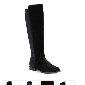 La Canadienne-Lilly Waterproof Suede Black Boots